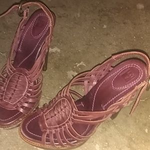Frye slingback heels